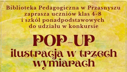 POP-UP - ILUSTRACJA W TRZECH WYMIARACH